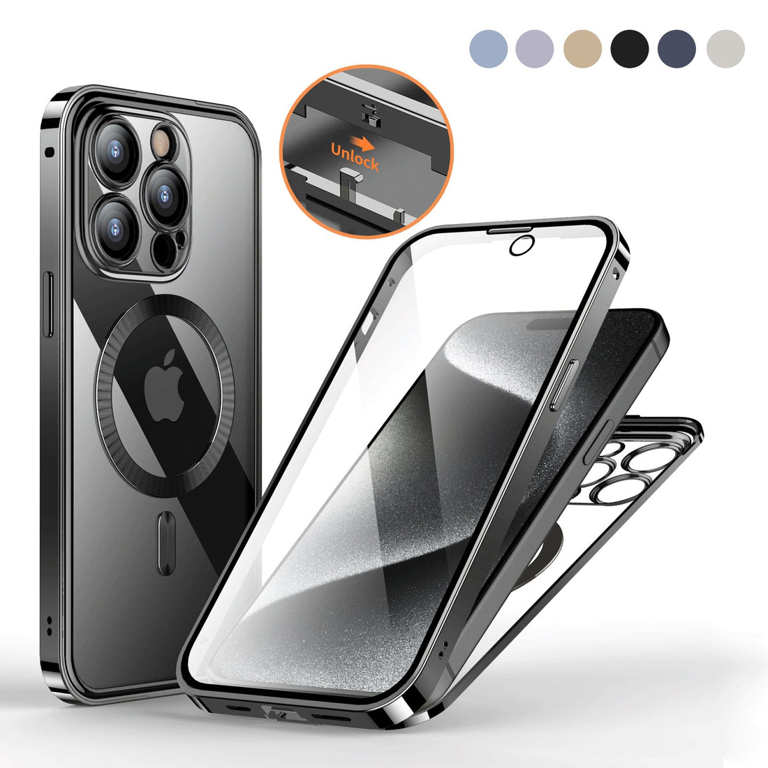 MagSafe-Compatible Shockproof Case for iPhone 15 Series: The Ultimate Protection with Style