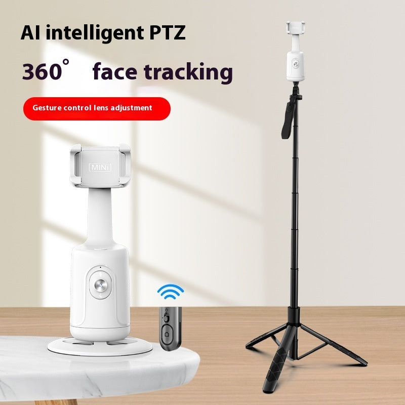 360° Smart AI Face Tracking Phone Gimbal with Gesture Control