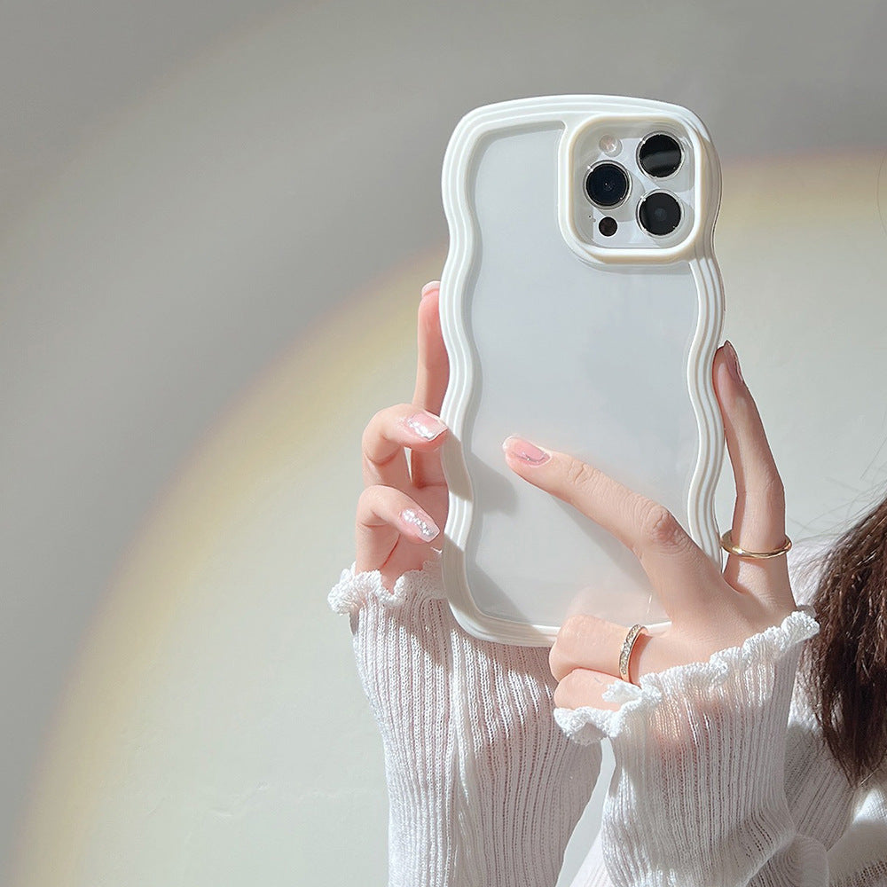 TPU Soft Wavy Edge Cases for iPhone 11, 12 and 13 - Stylish & Secure Protection