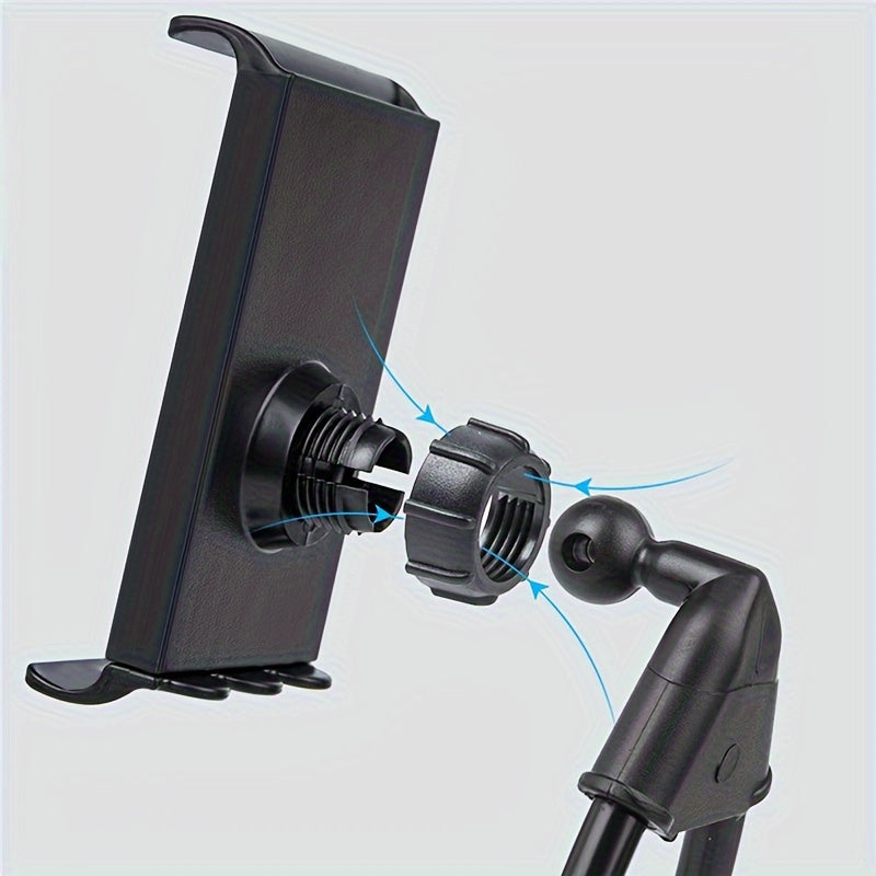 360° Adjustable Phone Holder with Secure Clamp - JEFF's Favorite Picks — 360 degree adjustable phone holder