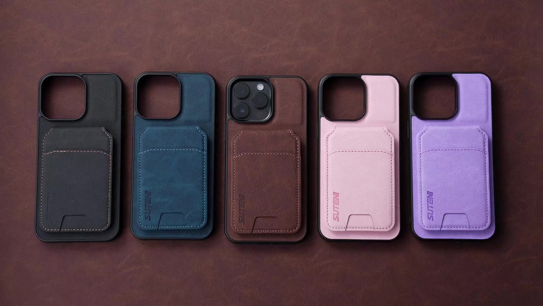 Best iPhone 16 Wallet Case with Card Holder & Kickstand - SUTENI