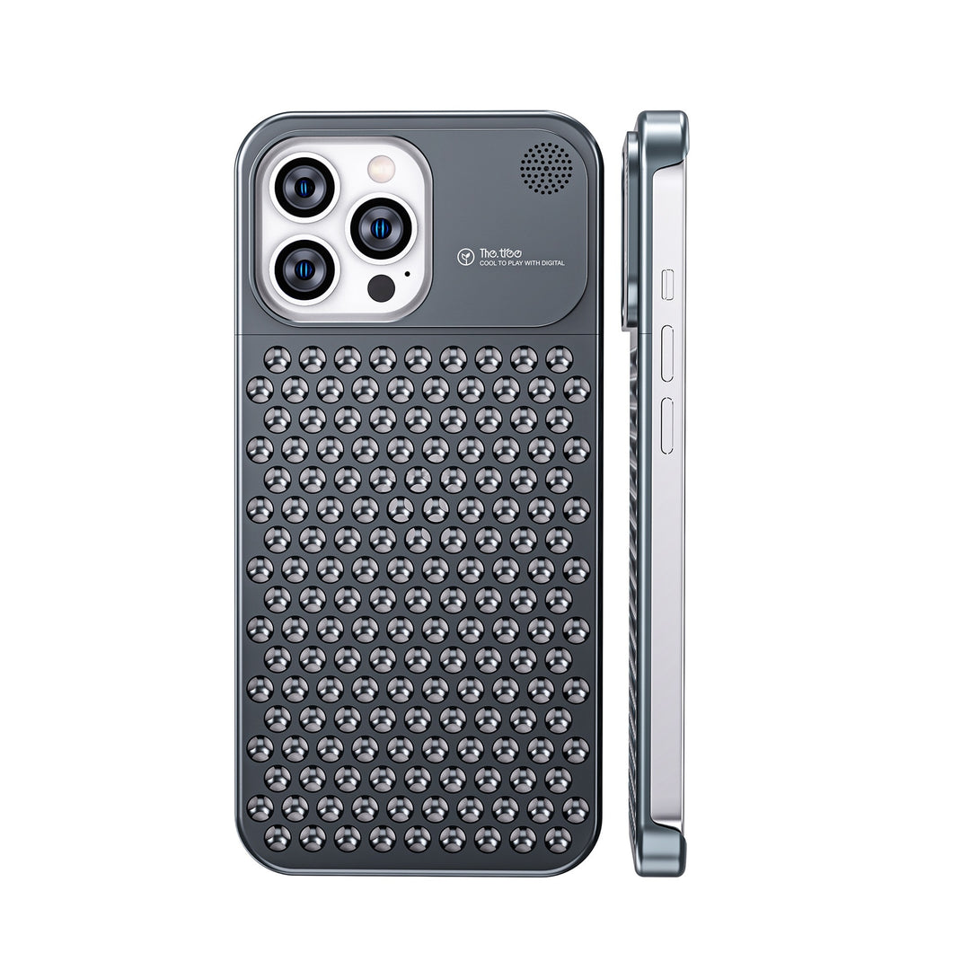 Aromatherapy Phone Case for iPhone - Marine Scent & Cooling — Anti fall dissipate case