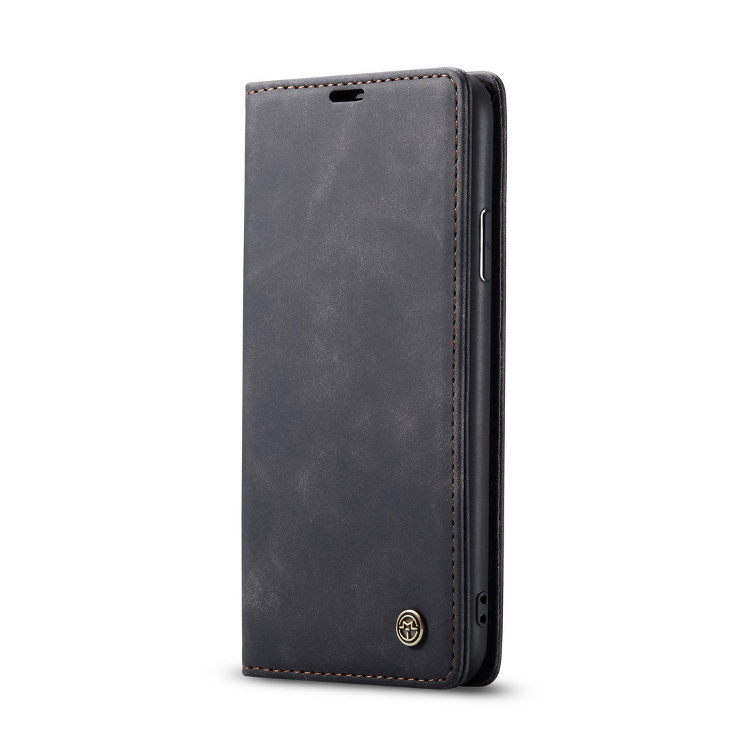 Best Vintage Leather Flip Wallet Card Holder iPhone Case