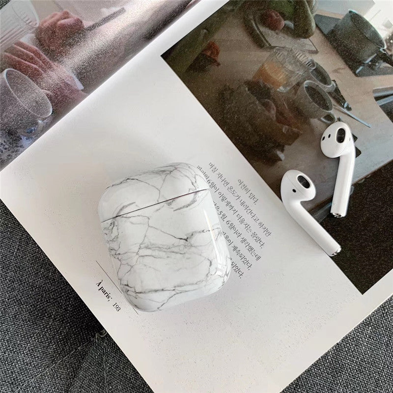 Buy White Marble AirPods Case for AirPods 1 & 2