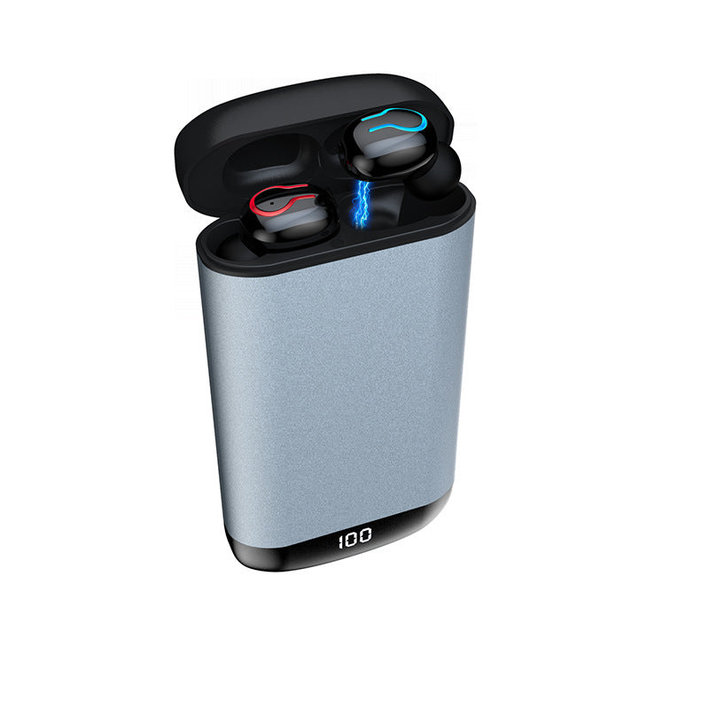 TWS Wireless Earbuds with HiFi Sound & 6000mAh Power Bank Case