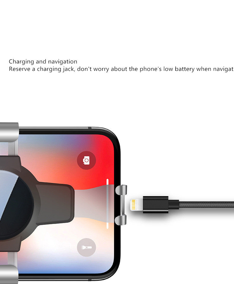 4-6.4 Inch Mirror Style Car Holder for Phones — magnetic phone case