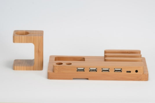 Bamboo Charging Dock — magsafe accessories