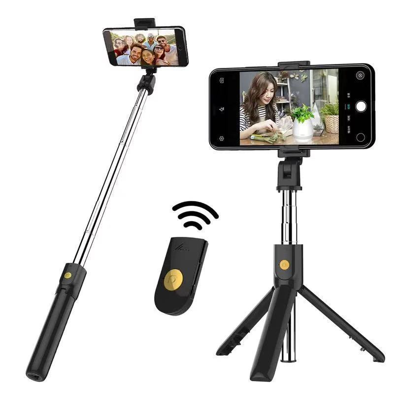 K10 Bluetooth Selfie Stick for iPhone and Android - Perfect for Travelers and Selfie Lovers
