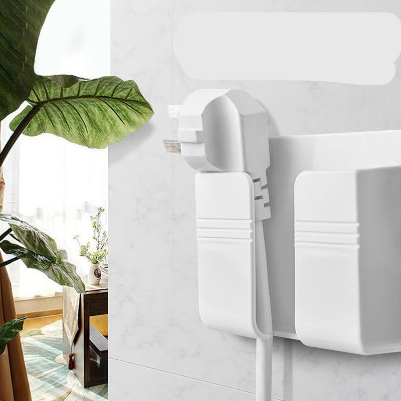 Remote and Phone Holder with Charging Dock - Minimalist Space Solution