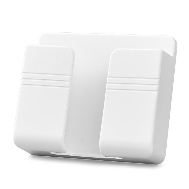 Remote and Phone Holder with Charging Dock - Minimalist Space Solution