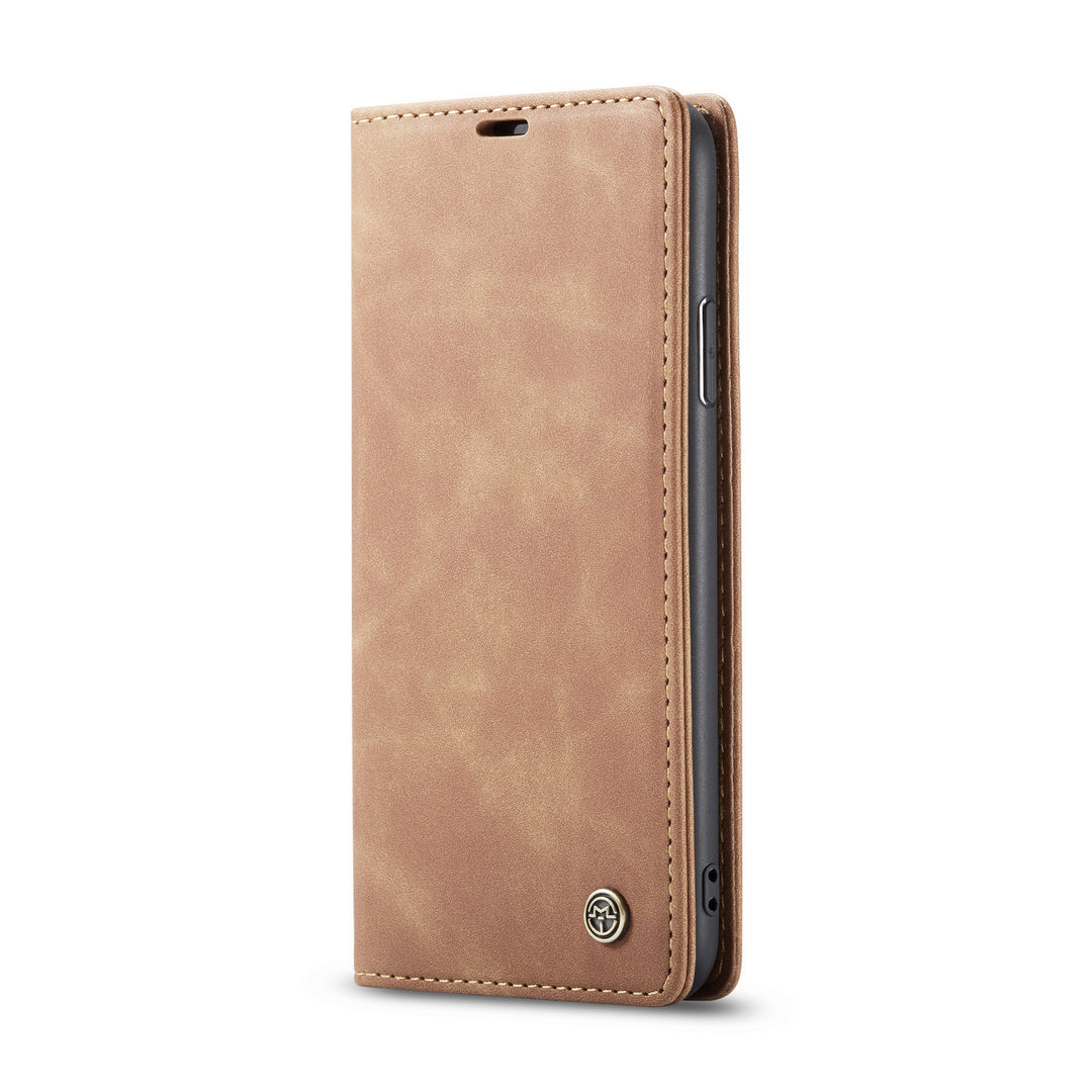 Best Vintage Leather Flip Wallet Card Holder iPhone Case