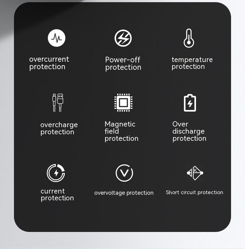 Compact Mini Power Bank - Fast Charging Portable Travel Charger