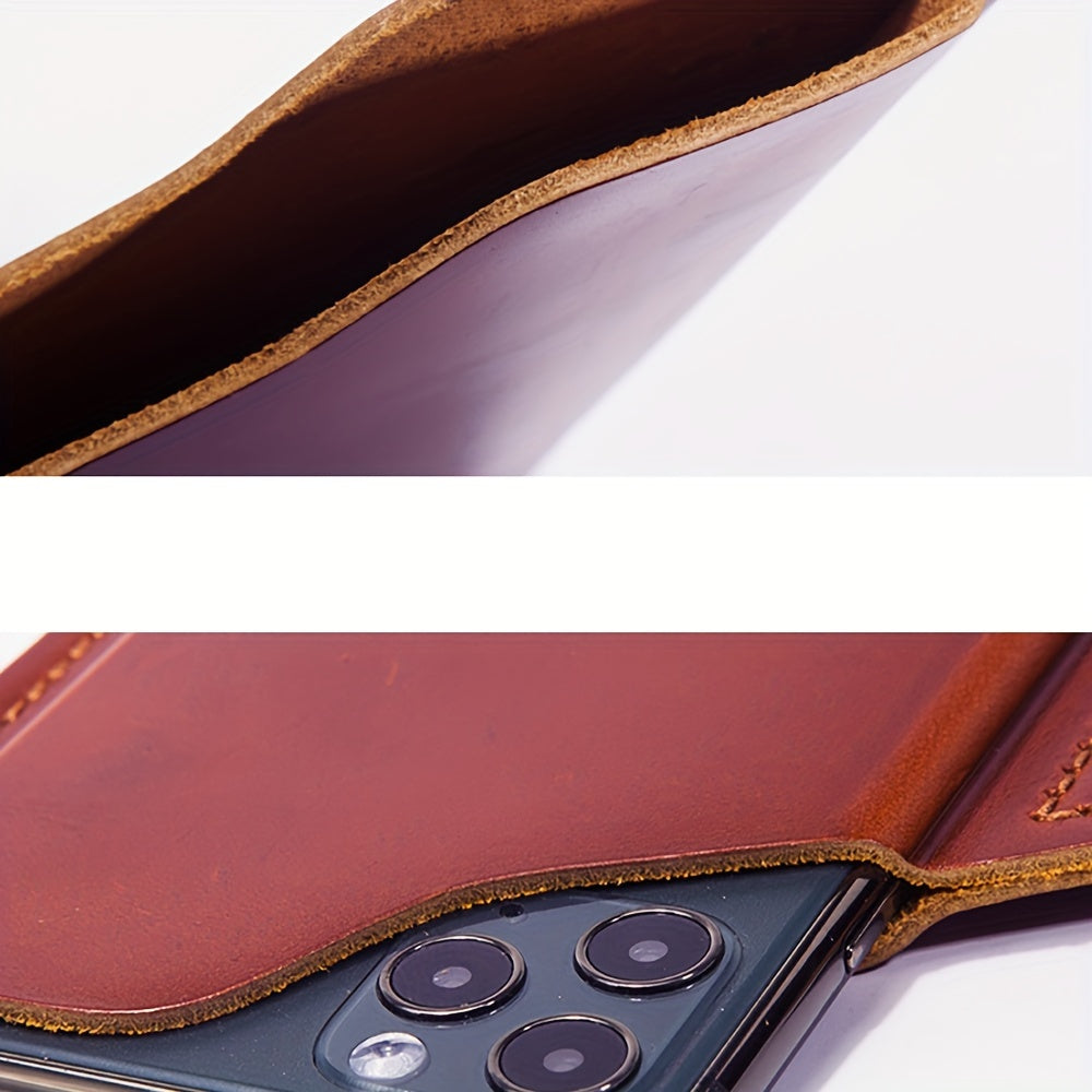 Best Genuine Leather Cell Phone Holster Belt — genuine leather phone holster belt