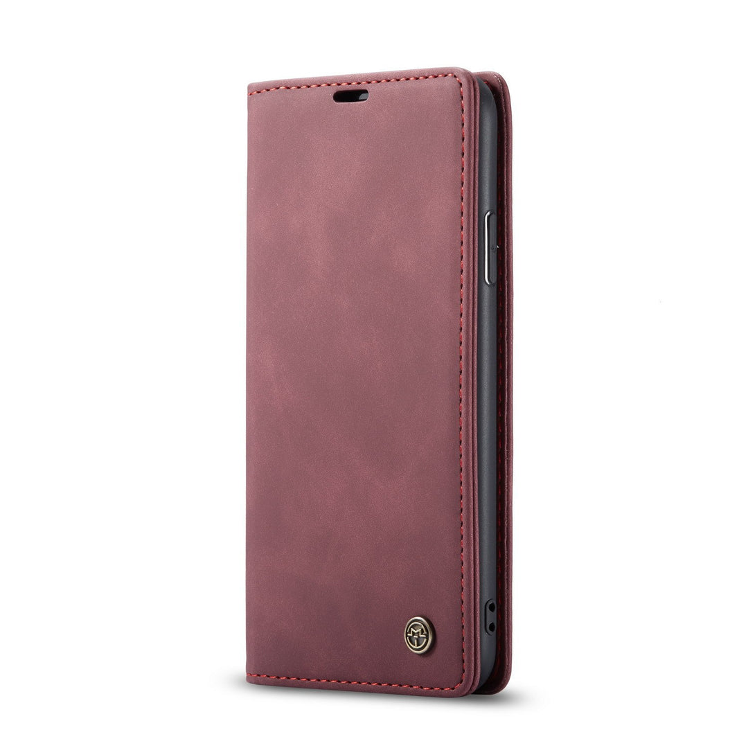 Best Vintage Leather Flip Wallet Card Holder iPhone Case