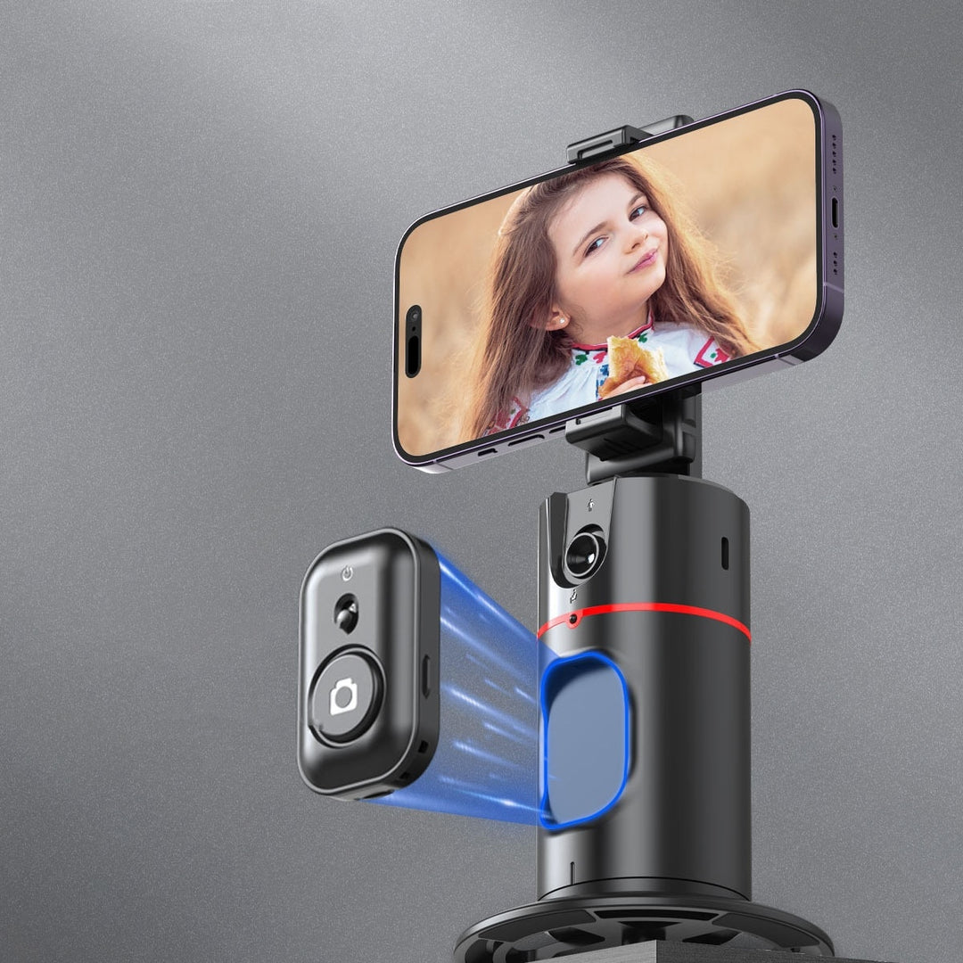 360 Degree AI Tracking Phone Gimbal for Stable Videos — 360° AI Tracking Phone Gimbal