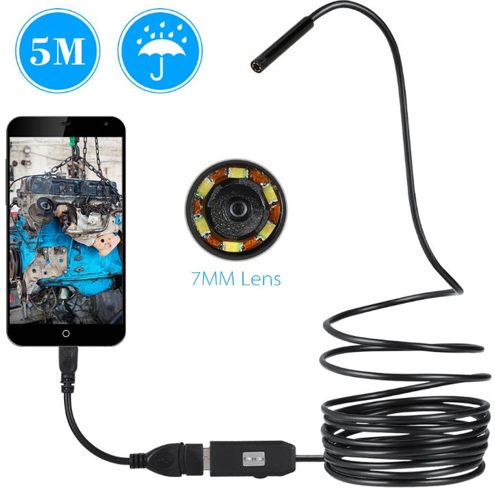 '7mm Waterproof Endoscope Inspection Camera for Tight Spaces — 'endoscope inspection camera'