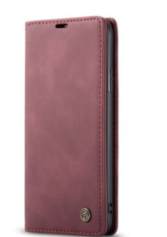 Vintage Leather Flip Wallet Case for iPhone, protective and stylish phone case