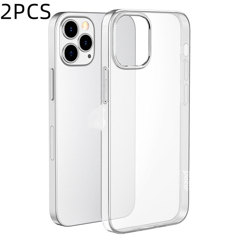 Ultra-Clear TPU Phone Case: 0.8mm Slim Transparent Cover