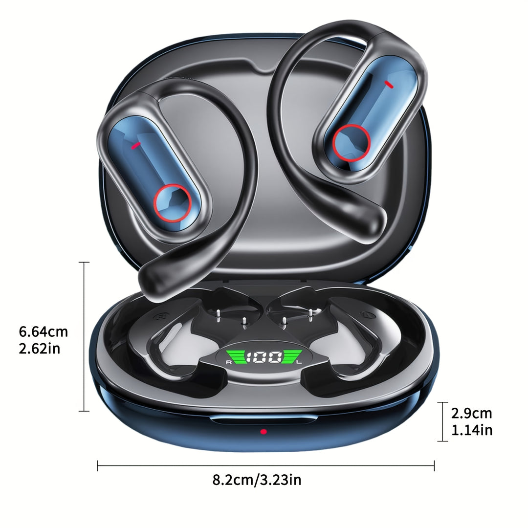 WISEZONE Open-Ear Wireless Sports Earbuds Reviews: Best Value, Touch Control