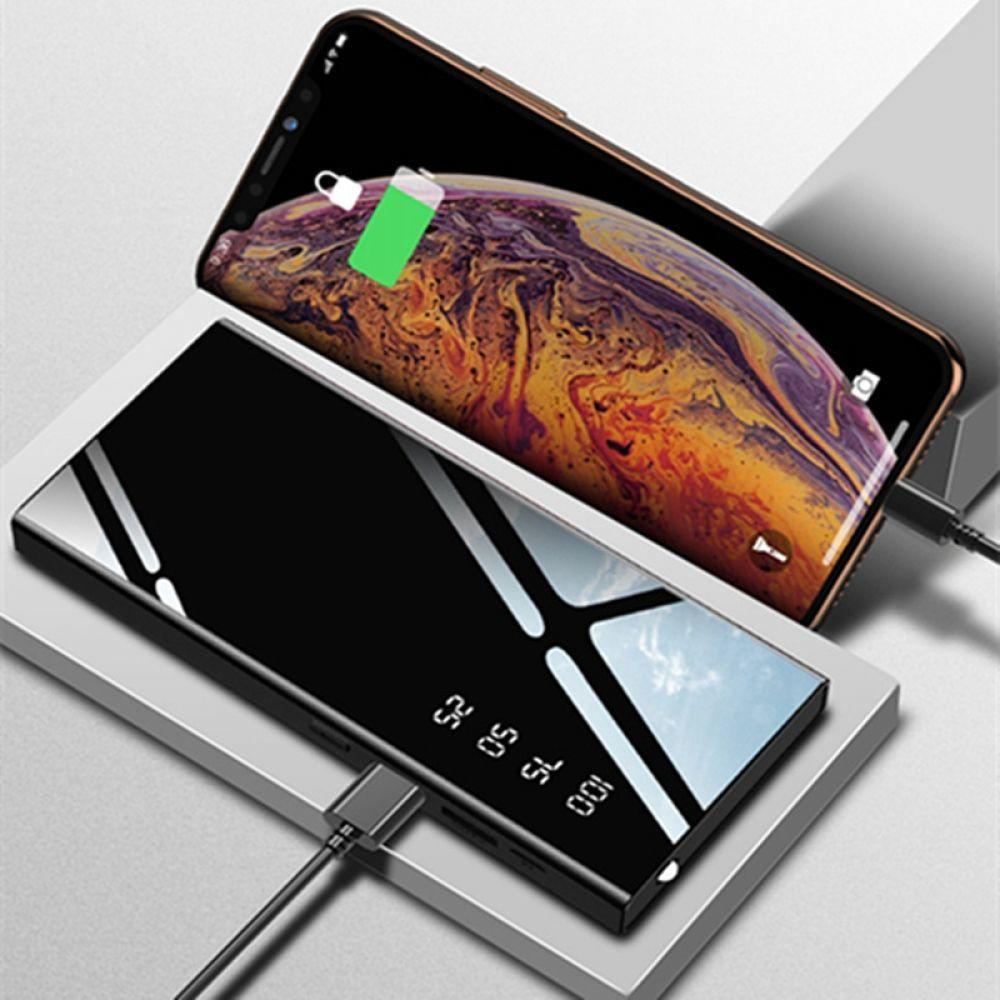 20,000mAh Dual USB Power Bank – Fast Charging with LCD Display & Flashlight – power-bank