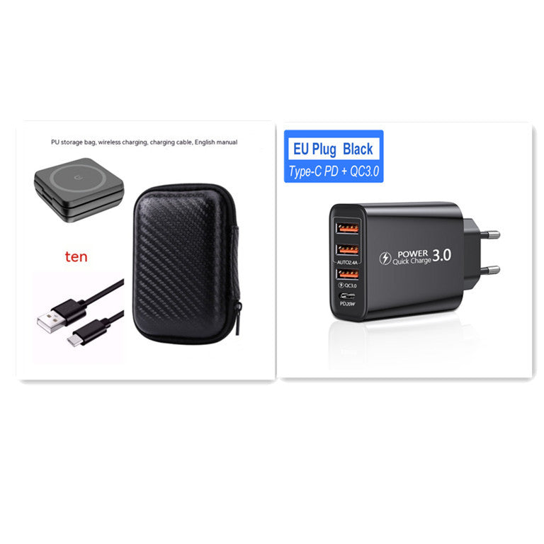 3 in 1 Wireless Charger Magnetic AirPods Smartwatch Phone Charger — 3-in-1 Wireless Charger
