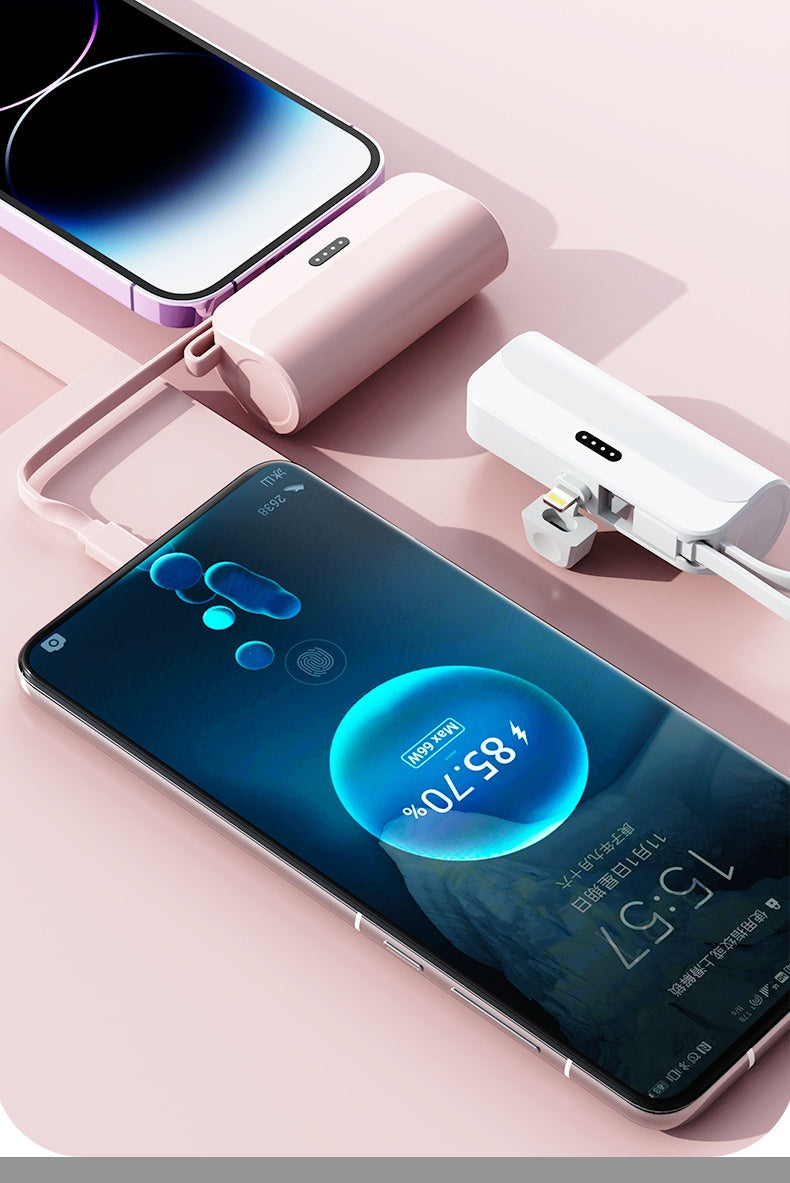 Magnetic Wireless Power Bank 5000mAh - Ultra-Slim PD20W Fast Charge