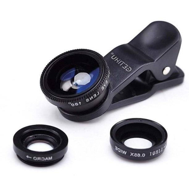 Best 3-in-1 Universal Smartphone Lens Kit — universal clip lens 3 in 1