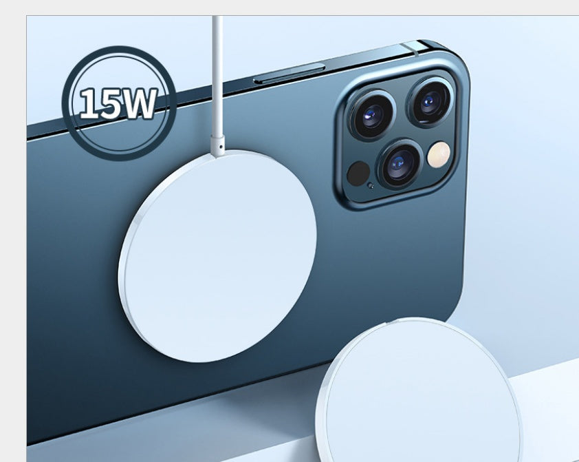 Magnetic Wireless Charger 15W for iPhone & Android