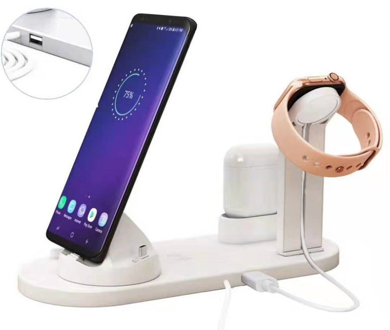 3-in-1 Wireless Charging Dock - Fast Charging for Multi Device