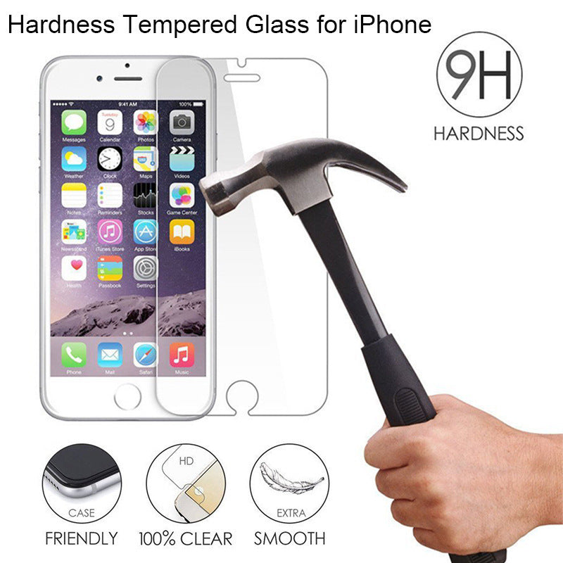 iPhone 6+ & 6 Screen Protector - Tempered Glass Protection — iphone 6 tempered glass protector