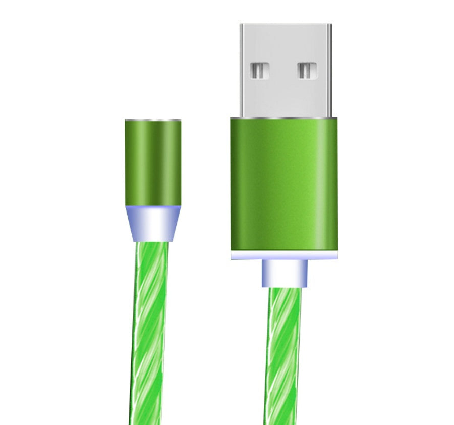 LED Magnetic Fast Charging Cable for iPhone and Android