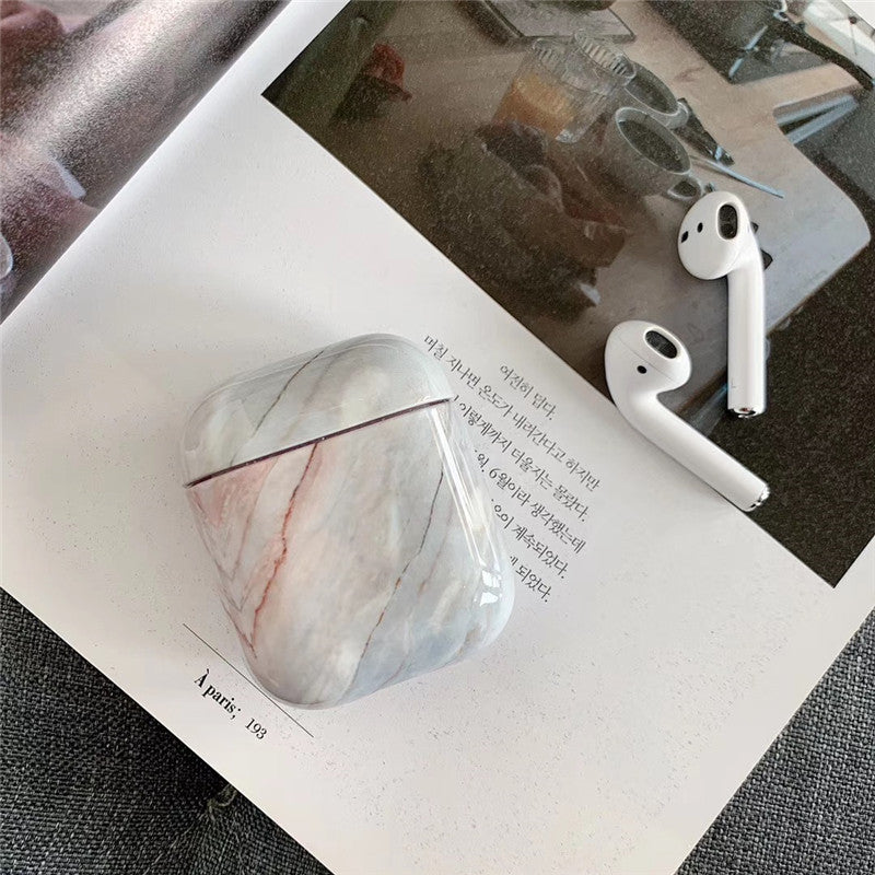 Buy White Marble AirPods Case for AirPods 1 & 2