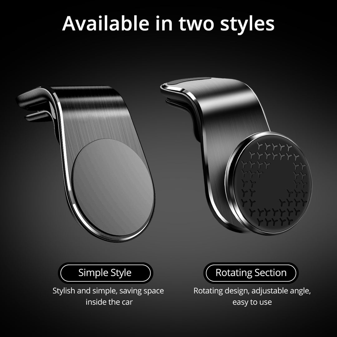 Magnetic Phone Mount 360° Rotating Stick On Mount for Phone Car Desk