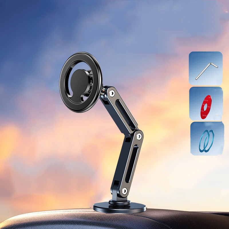 Magnetic Smartphone Mount for Universal Hands-Free Car Use