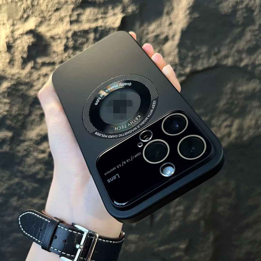 Magnetic Mirror Phone Case Electroplated Protection iPhone Slim