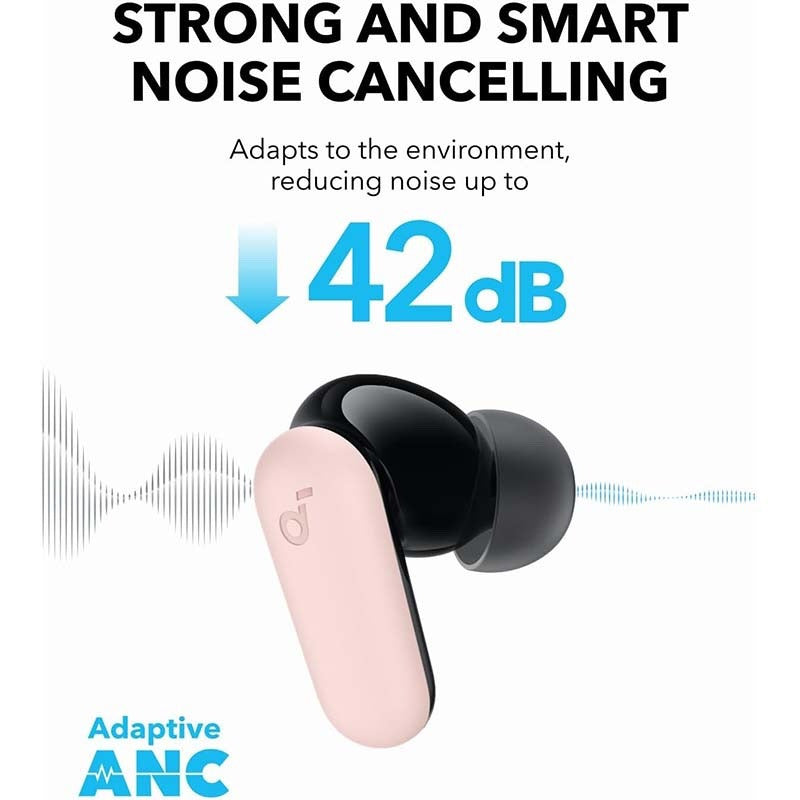 Soundcore P30i ANC Wireless Earbuds - Noise Control & Powerful Sound — noise cancelling earbuds
