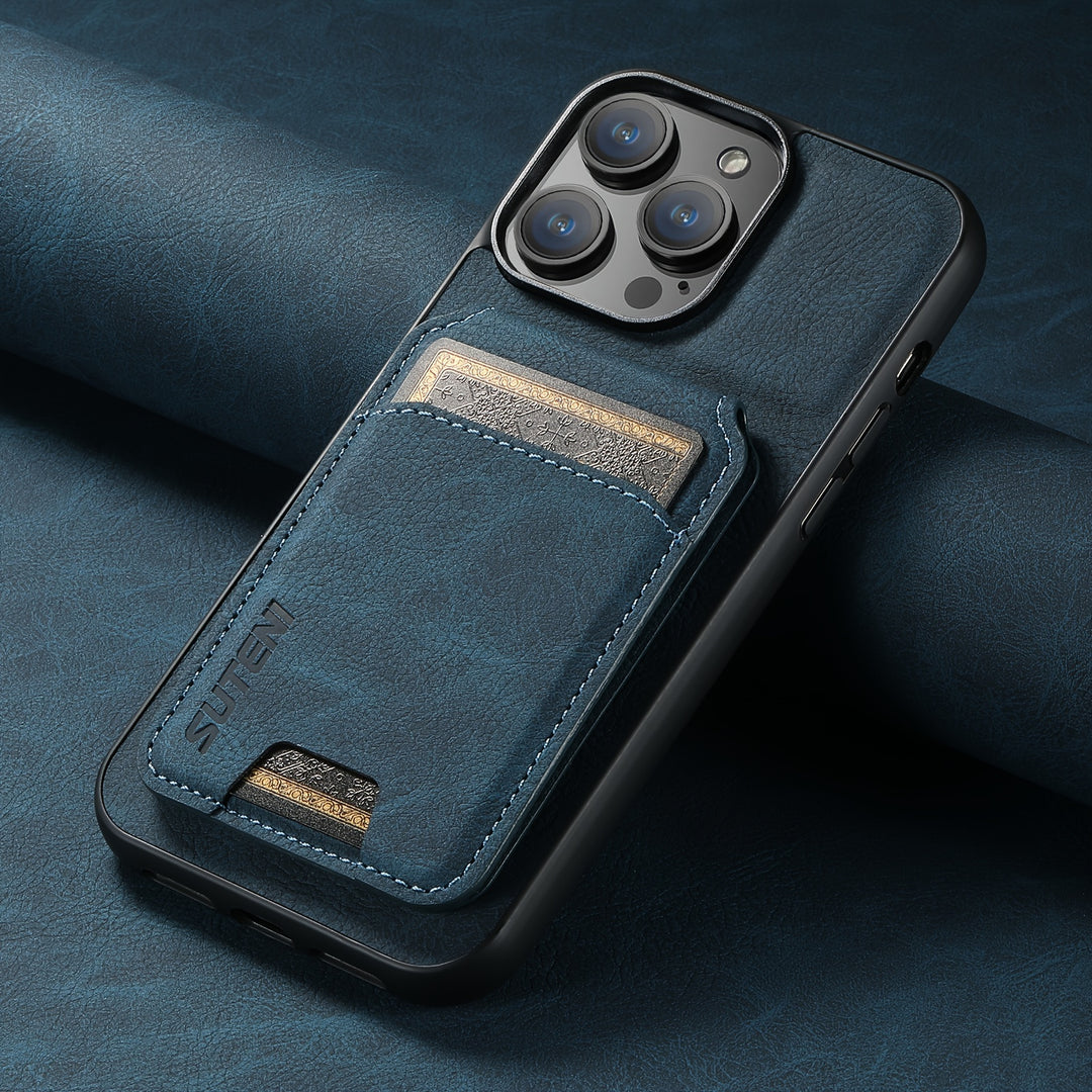 Best iPhone 16 Wallet Case with Card Holder & Kickstand - SUTENI