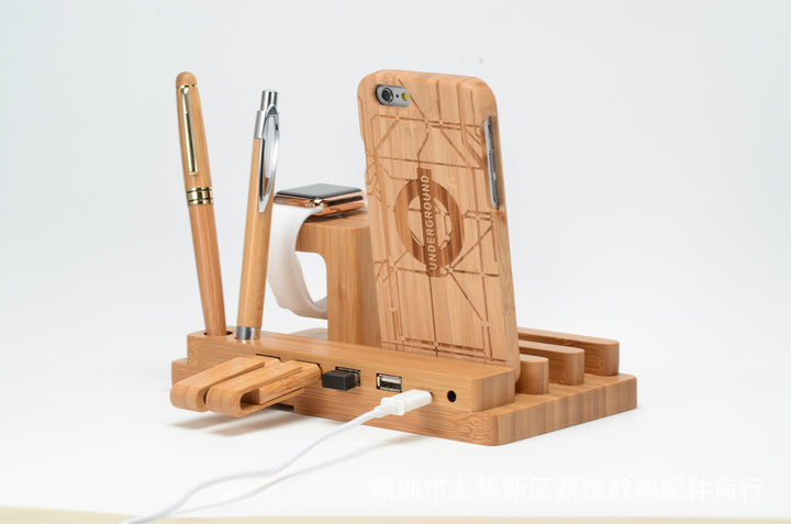 Bamboo Charging Dock — magsafe accessories