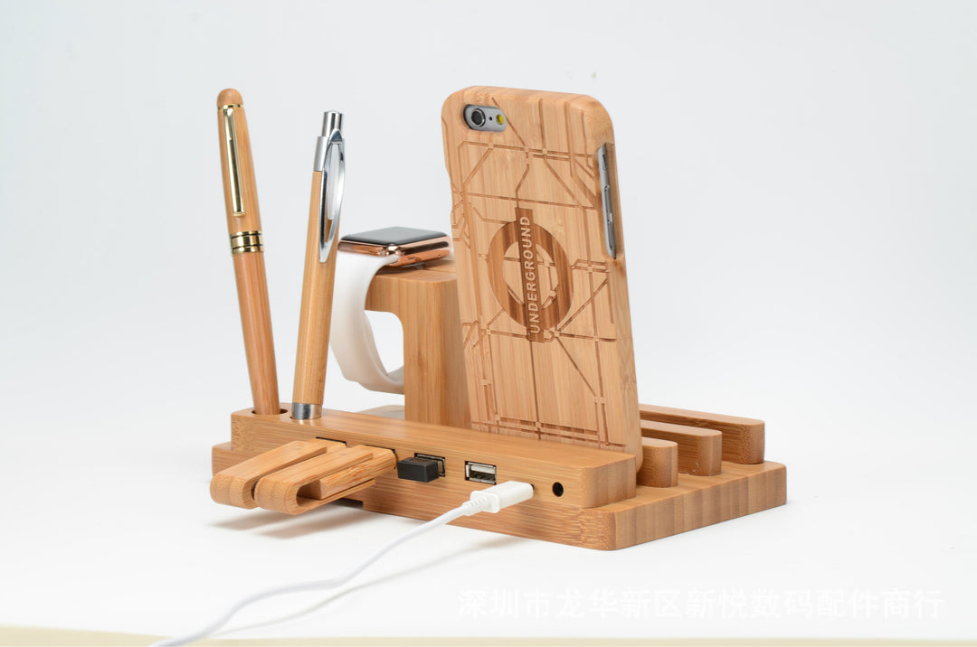 Bamboo Charging Dock — magsafe accessories