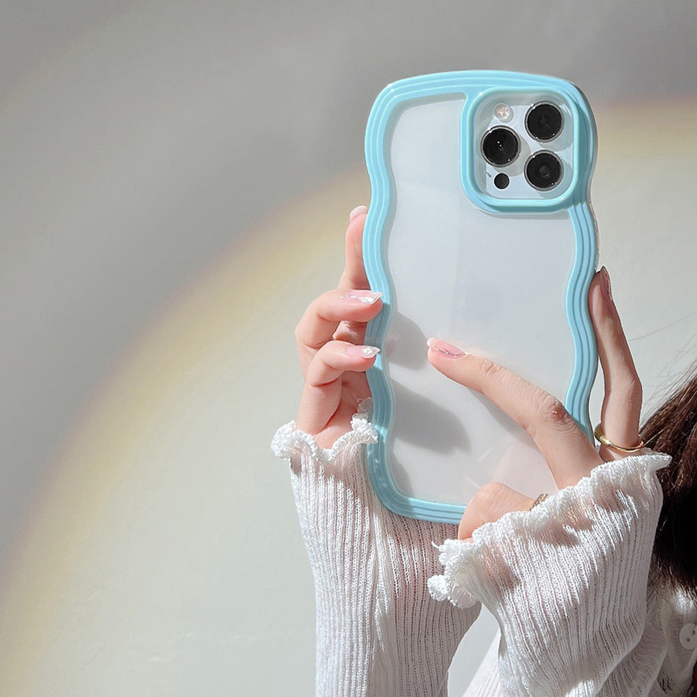 TPU Soft Wavy Edge Cases for iPhone 11, 12 and 13 - Stylish & Secure Protection