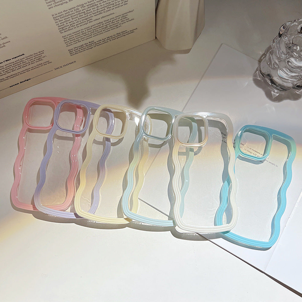 TPU Soft Wavy Edge Cases for iPhone 11, 12 and 13 - Stylish & Secure Protection