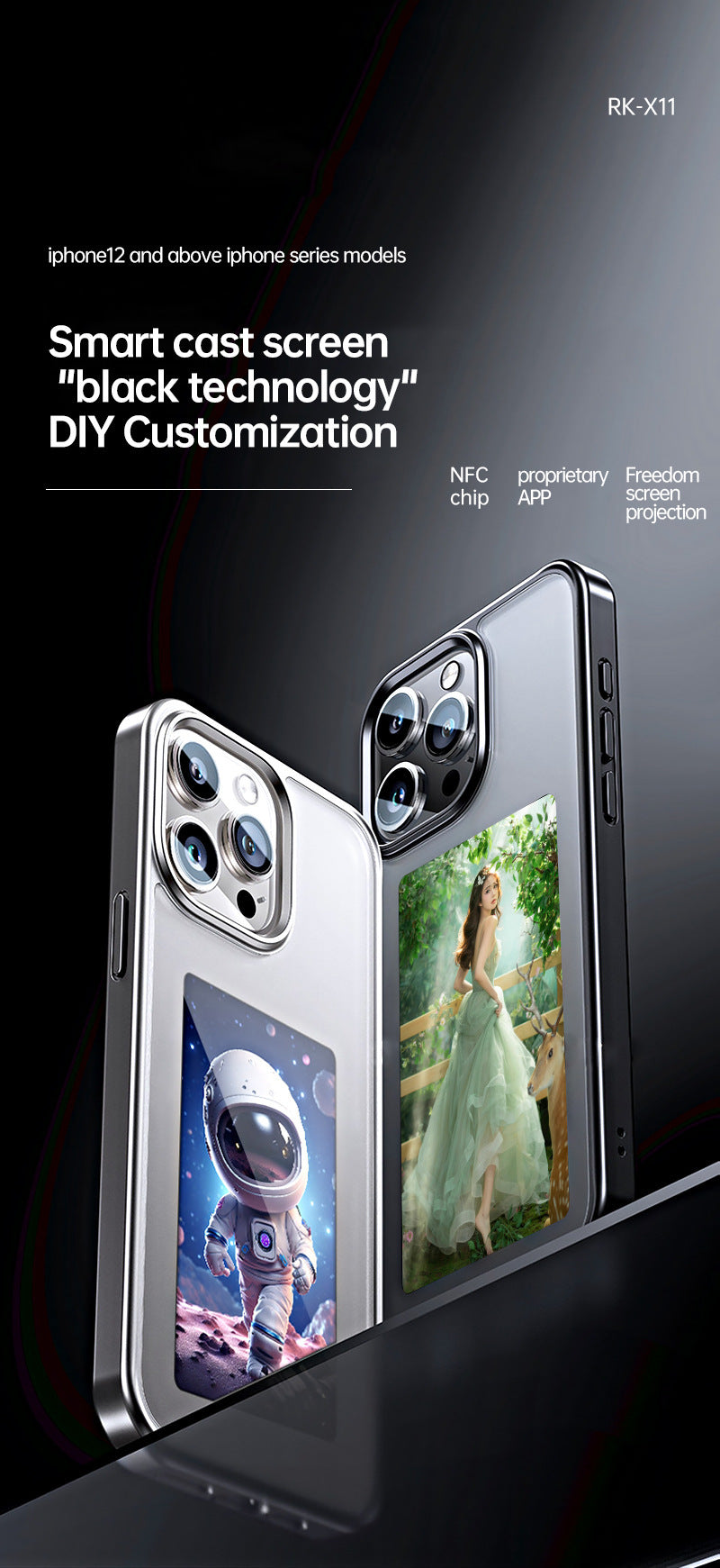 Mirror MagSafe iPhone Case | TPU Protective Cover for iPhone