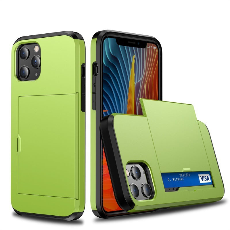 SGP Sliding Card Holder Phone Case - Secure Phone Case with Card Holder