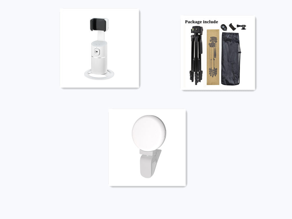 AI Face Tracking Phone Mount for Vloggers and Streamers