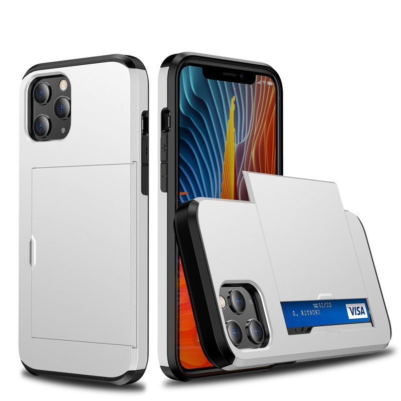 SGP Sliding Card Holder Phone Case - Secure Phone Case with Card Holder
