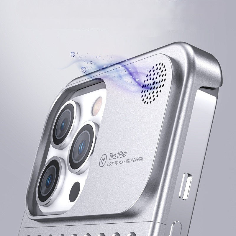 Aromatherapy Phone Case for iPhone - Marine Scent & Cooling — Anti fall dissipate case
