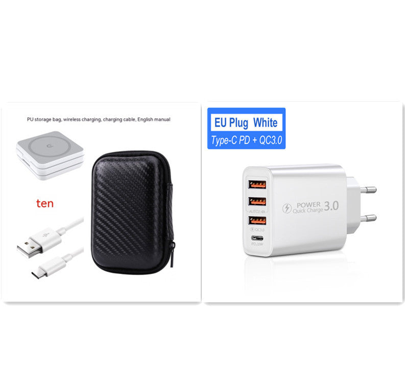 3 in 1 Wireless Charger Magnetic AirPods Smartwatch Phone Charger — 3-in-1 Wireless Charger