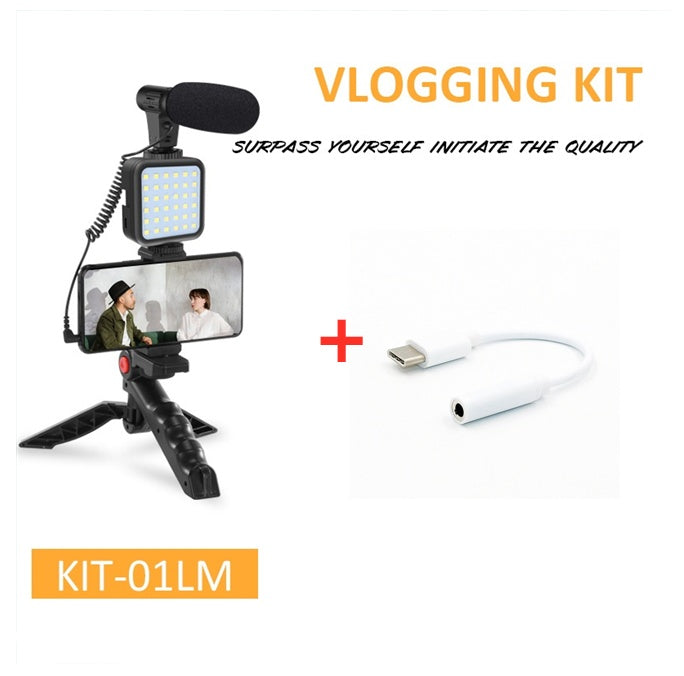 Tripod and Mic for iPhone, Universal Microphone Kit