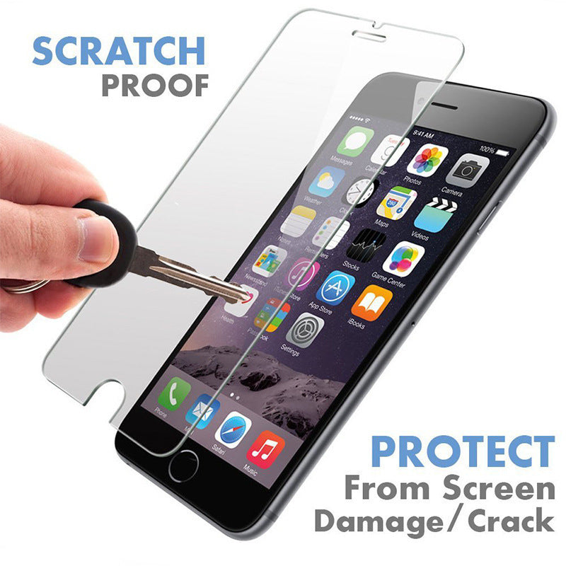 iPhone 6+ & 6 Screen Protector - Tempered Glass Protection — iphone 6 tempered glass protector