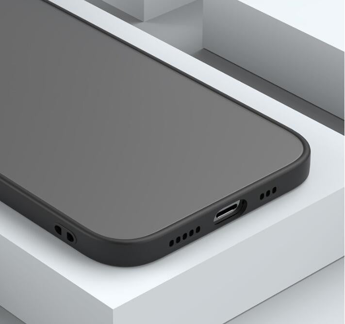 Best Slim Shockproof iPhone Case | Solid Color TPU Back Cover